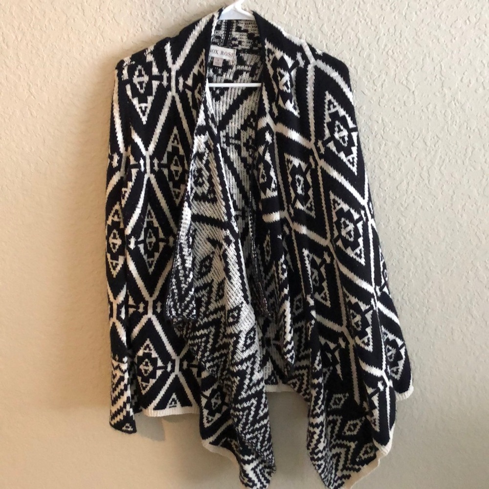 Patterned cardigan